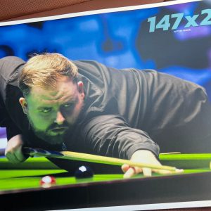 Jackson Page Signed Cue