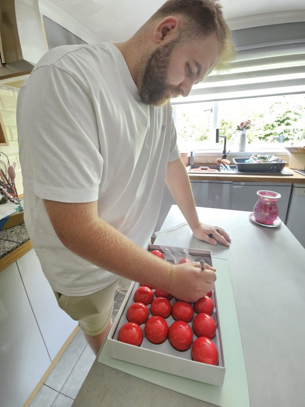 Jackson Page Signed Red Balls